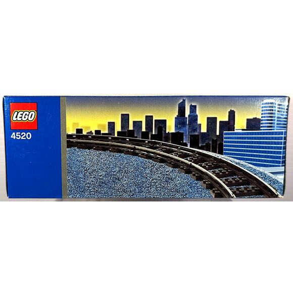 LEGO 4520 Trains CURVED RAILS, New, See Pics/Description! - Picture 5 of 6